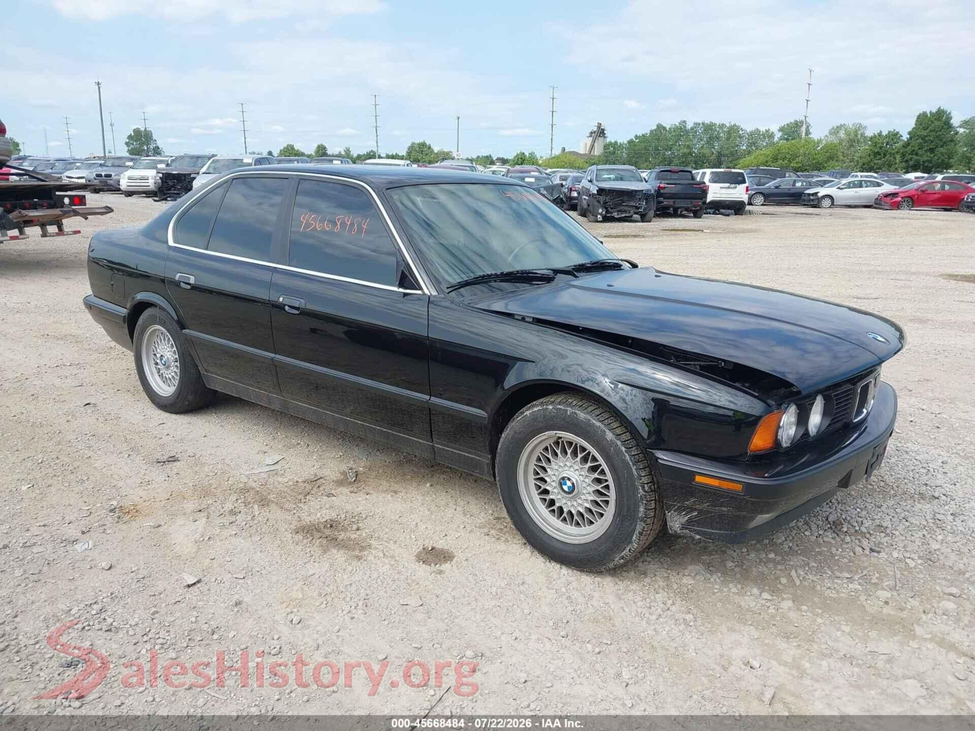 1992 BMW 535 — VIN WBAHD2317NBF74680