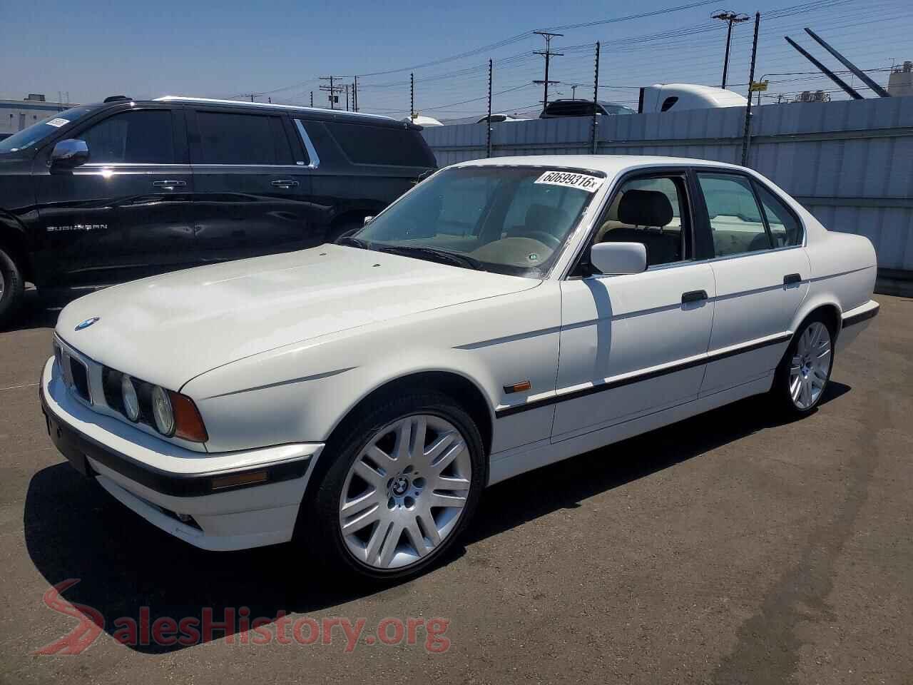 1995 BMW 5 SERIES — VIN WBAHD5323SGB37770