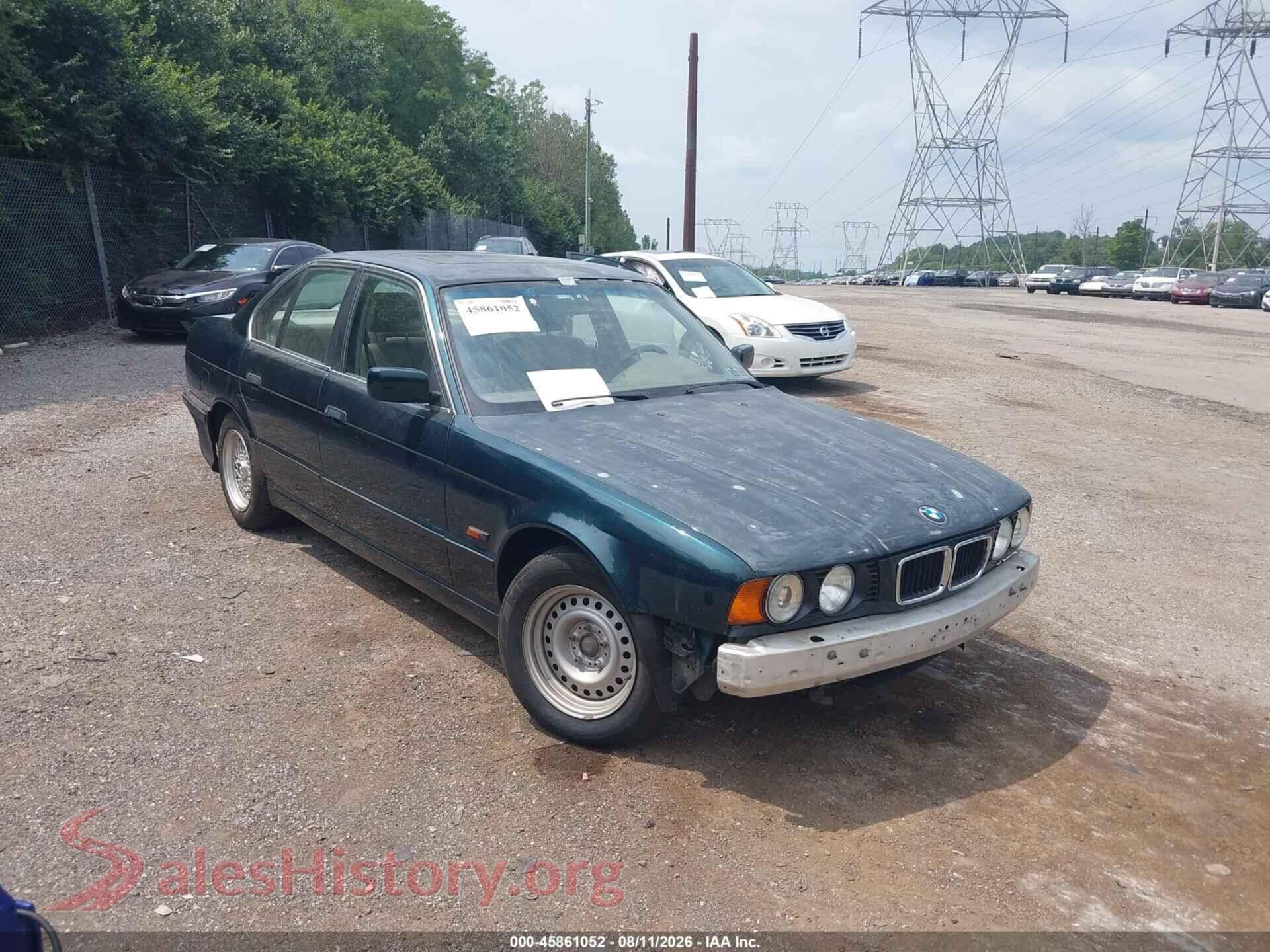 1995 BMW 525 — VIN WBAHD6320SGK55973