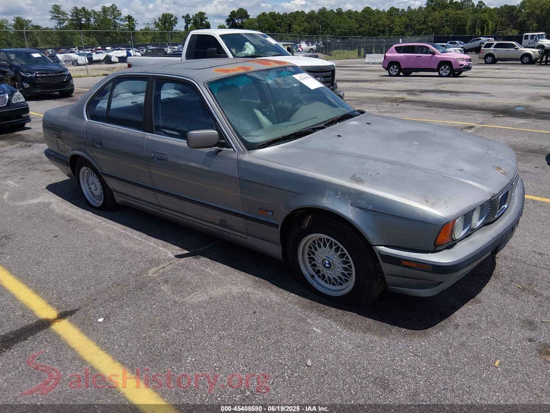 1995 BMW 525 — VIN WBAHD6321SGK54444
