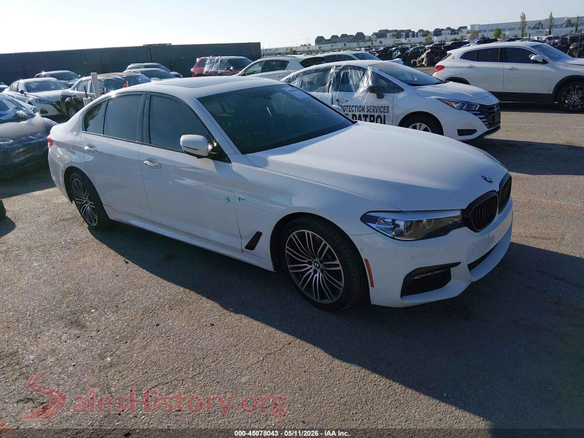2017 BMW 530I — VIN WBAJA5C35HG456502