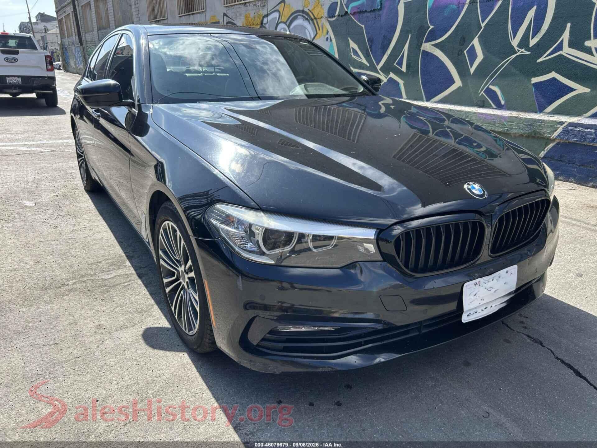 2018 BMW 530I — VIN WBAJA5C53JWA37614