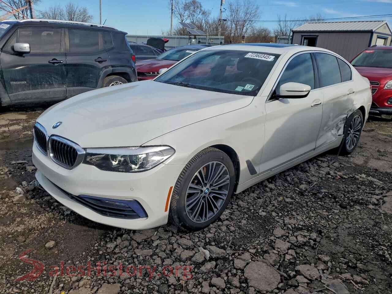 2017 BMW 5 SERIES — VIN WBAJA7C35HG458181