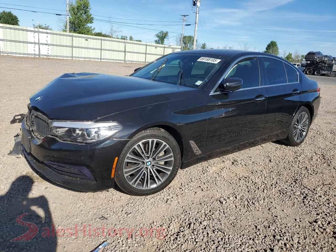 2018 BMW 5 SERIES — VIN WBAJA7C51JWC75800