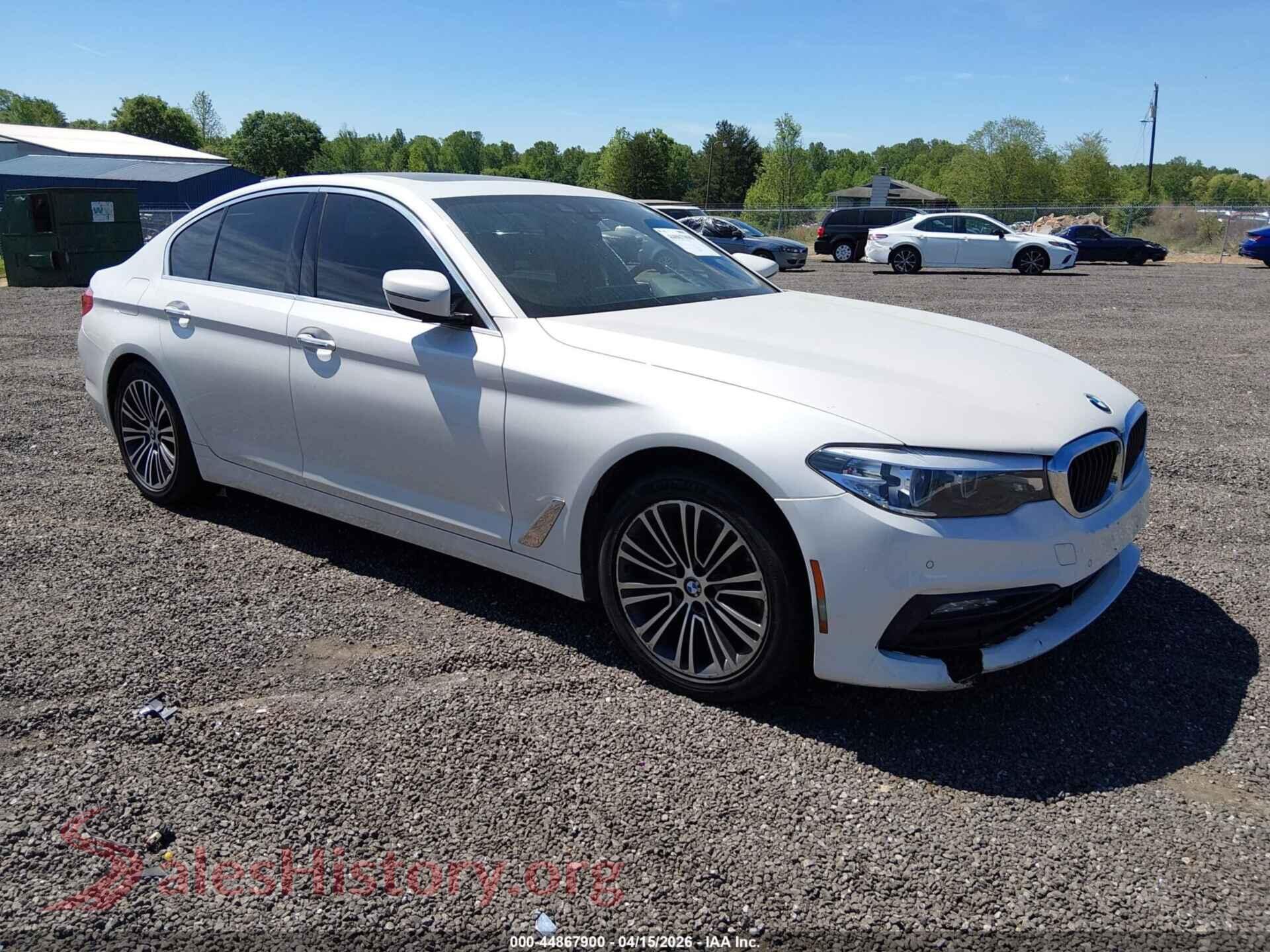 2018 BMW 530I — VIN WBAJA7C54JWC75726