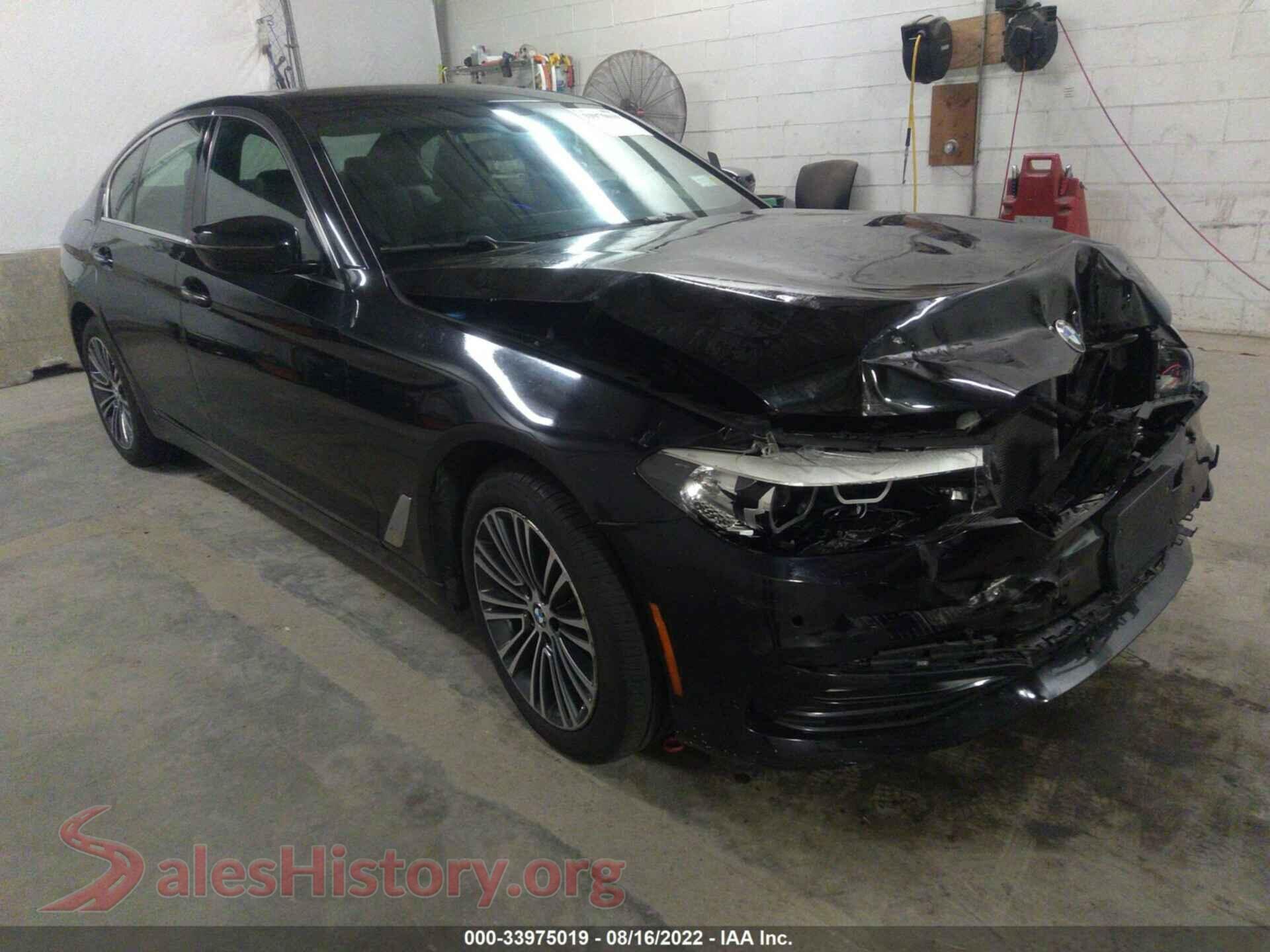 2018 BMW 5 SERIES — VIN WBAJA7C55JWA72277