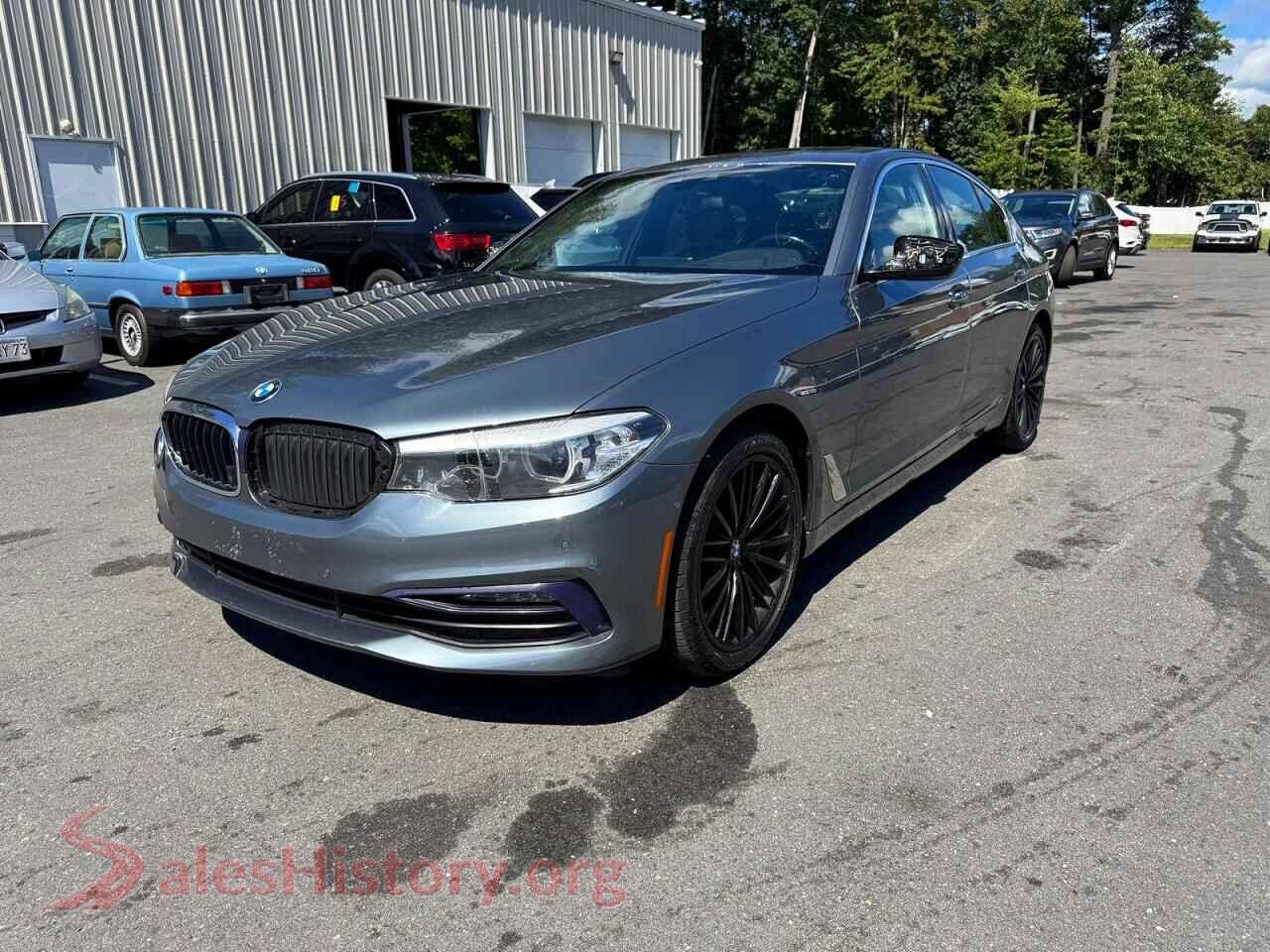2018 BMW 5 SERIES — VIN WBAJA7C59JWA74016