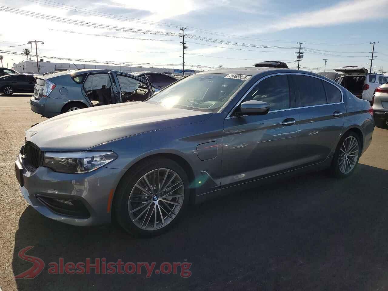 2018 BMW 5 SERIES — VIN WBAJA9C56JB249533