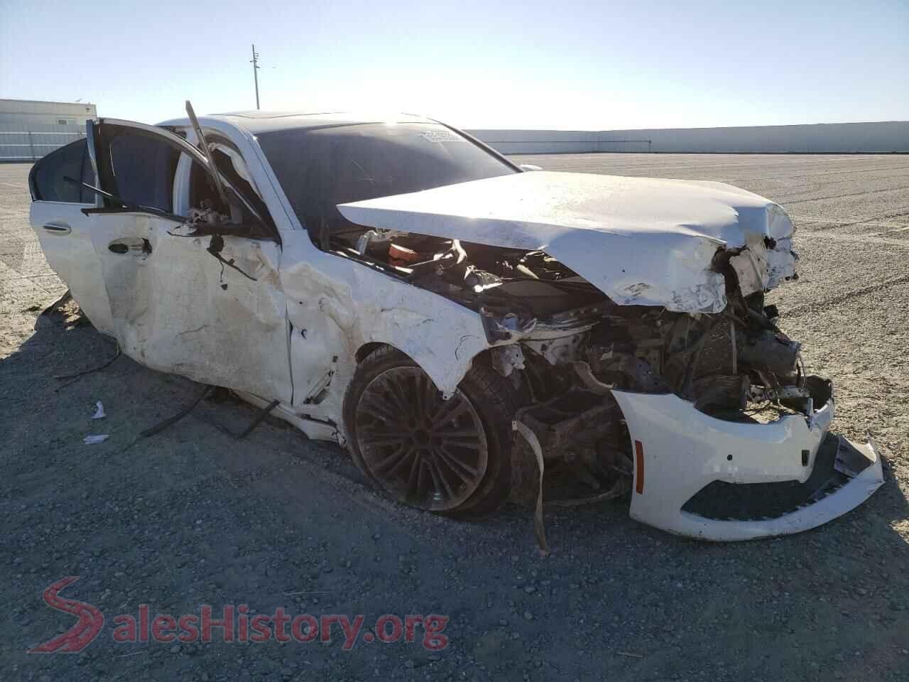 2018 BMW 5 SERIES — VIN WBAJA9C58JB034400