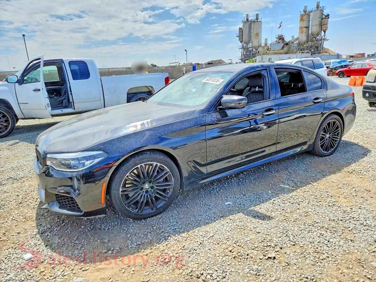 2018 BMW M5 — VIN WBAJB9C51JB036065