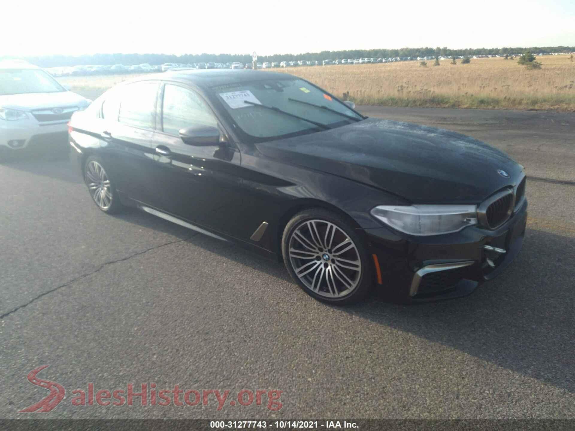 2018 BMW 5 SERIES — VIN WBAJB9C56JG463759