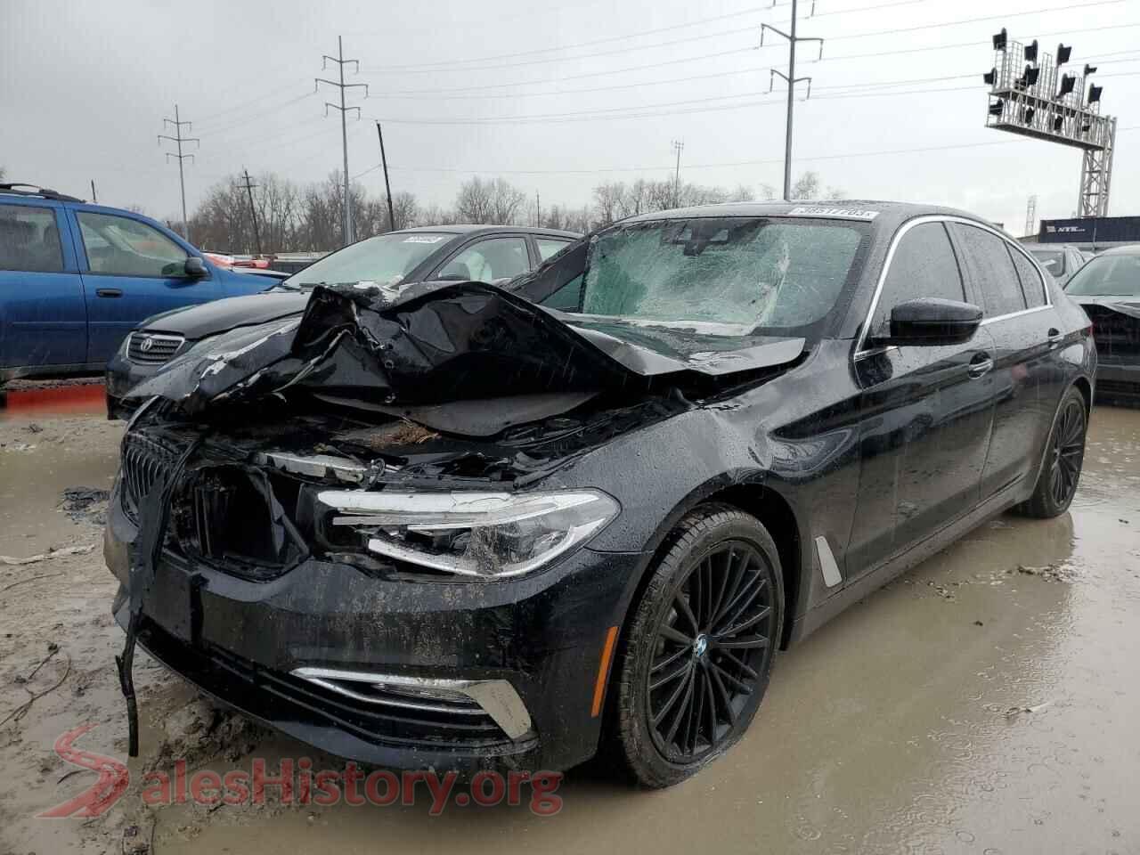 2017 BMW 5 SERIES — VIN WBAJE5C31HG914122