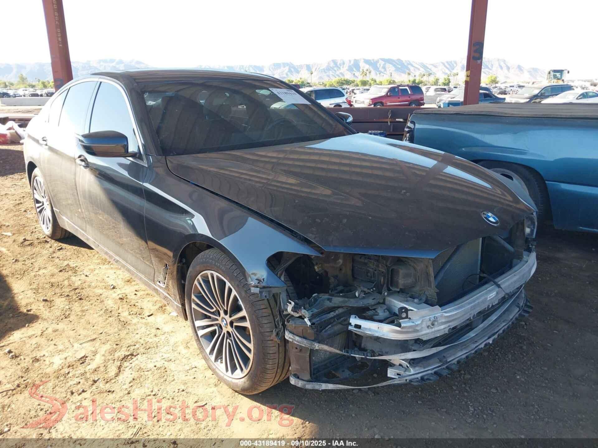 2017 BMW 540I — VIN WBAJE5C3XHG916824