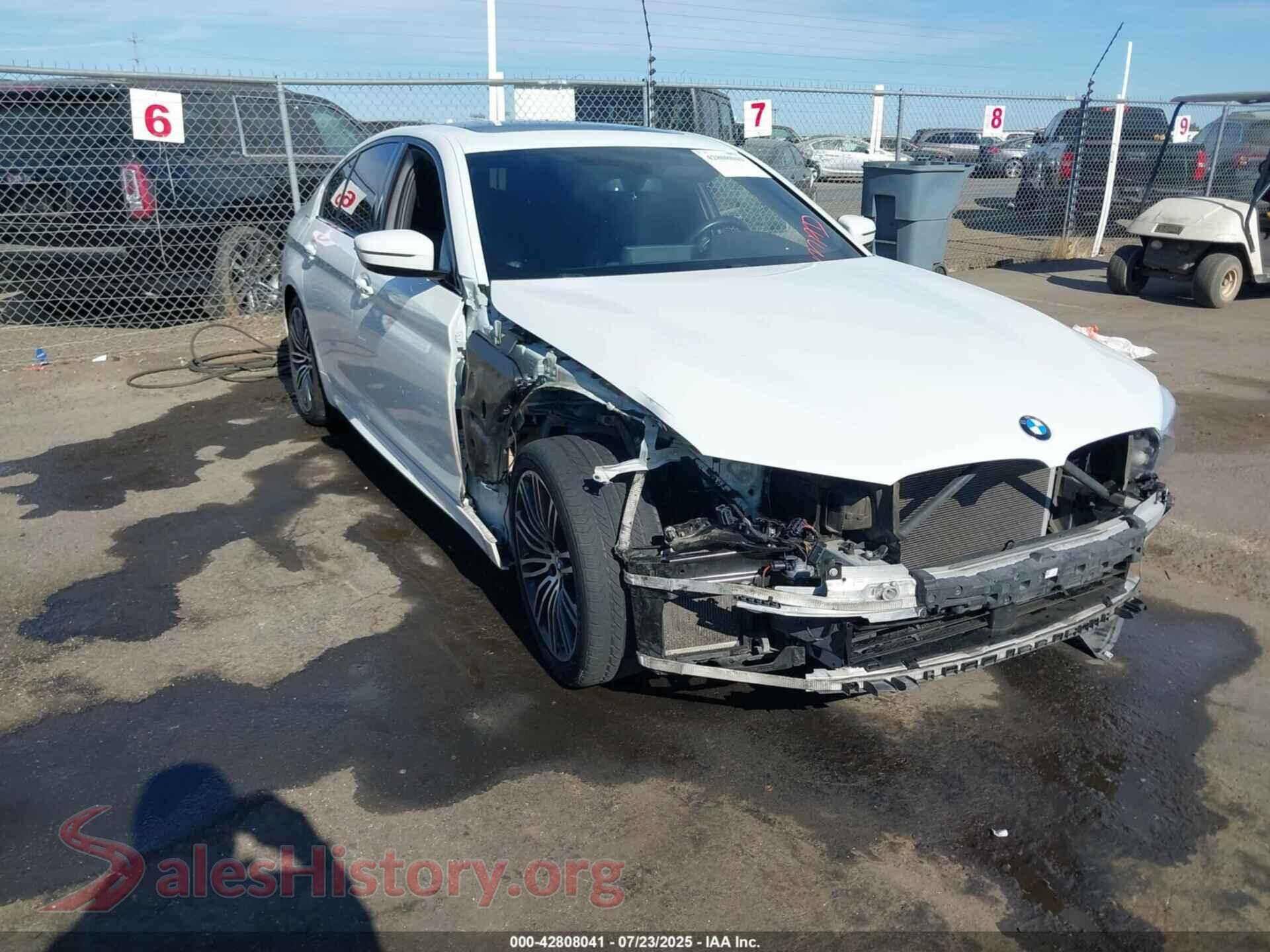 2018 BMW 540I — VIN WBAJE5C50JWA92817