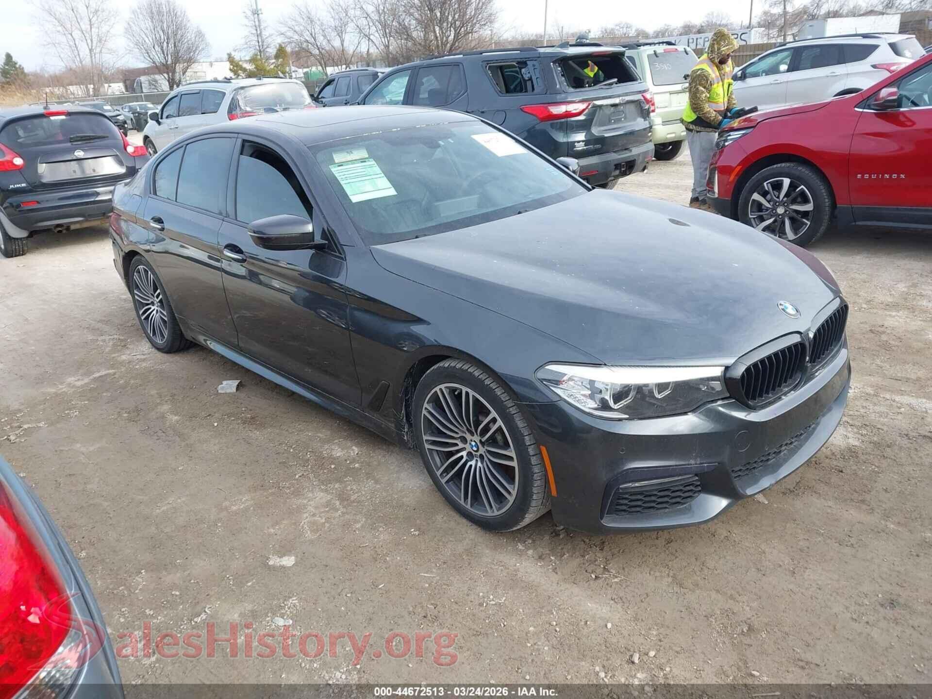 2018 BMW 540I — VIN WBAJE5C56JWA95012