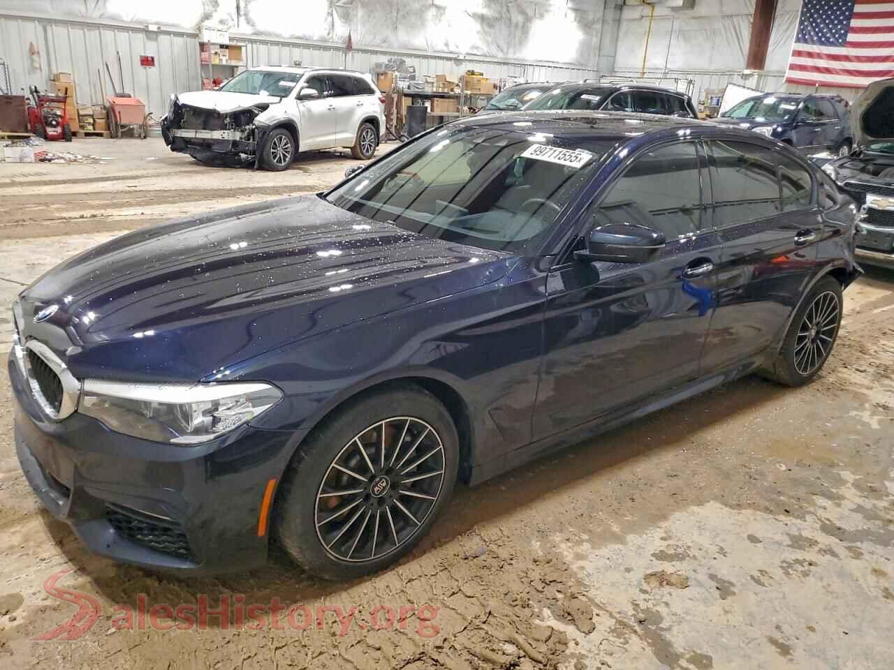2018 BMW 5 SERIES — VIN WBAJE5C58JG917610