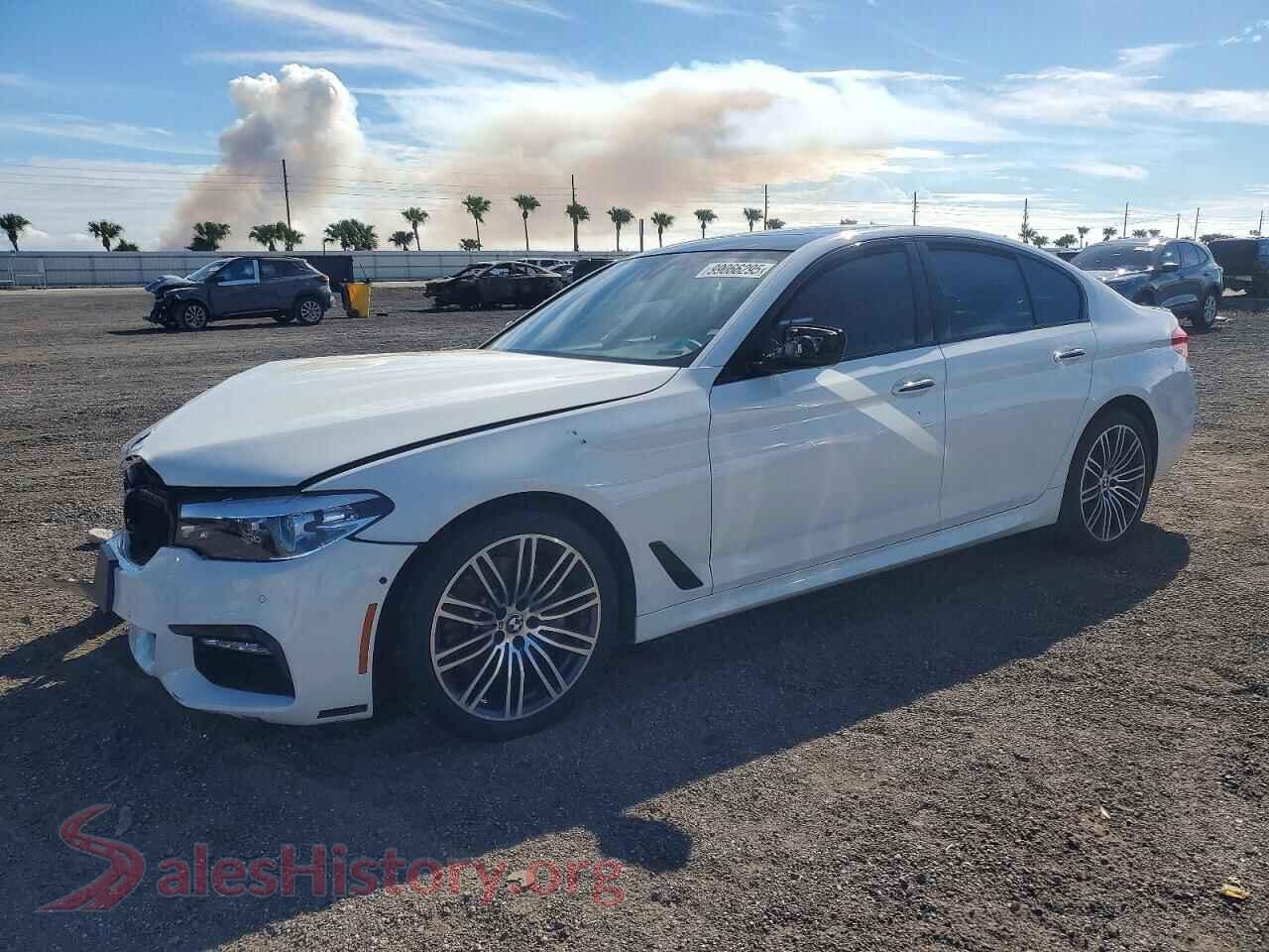 2018 BMW 5 SERIES — VIN WBAJE5C58JWA94170