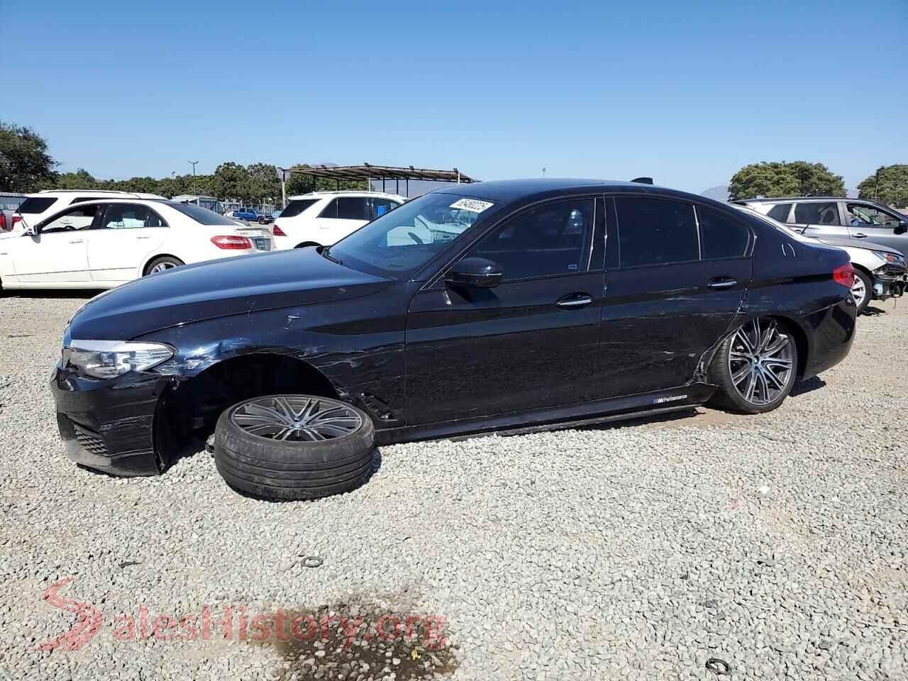 2018 BMW 5 SERIES — VIN WBAJE5C5XJWA96387