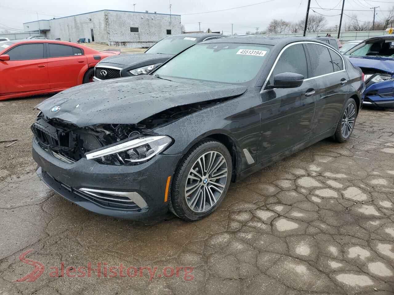 2018 BMW 5 SERIES — VIN WBAJE7C55JG891057