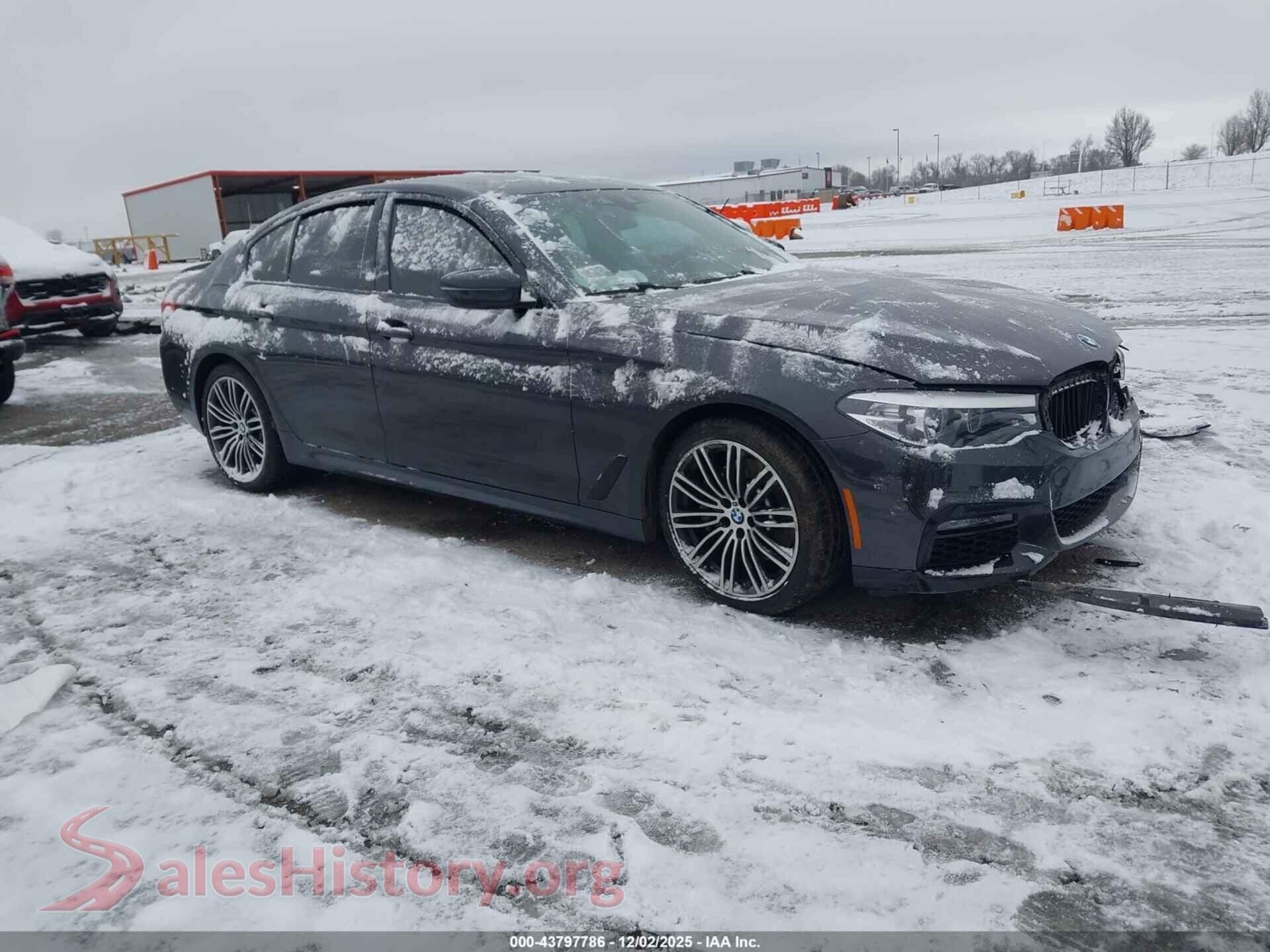 2019 BMW 540I — VIN WBAJE7C56KWW12349