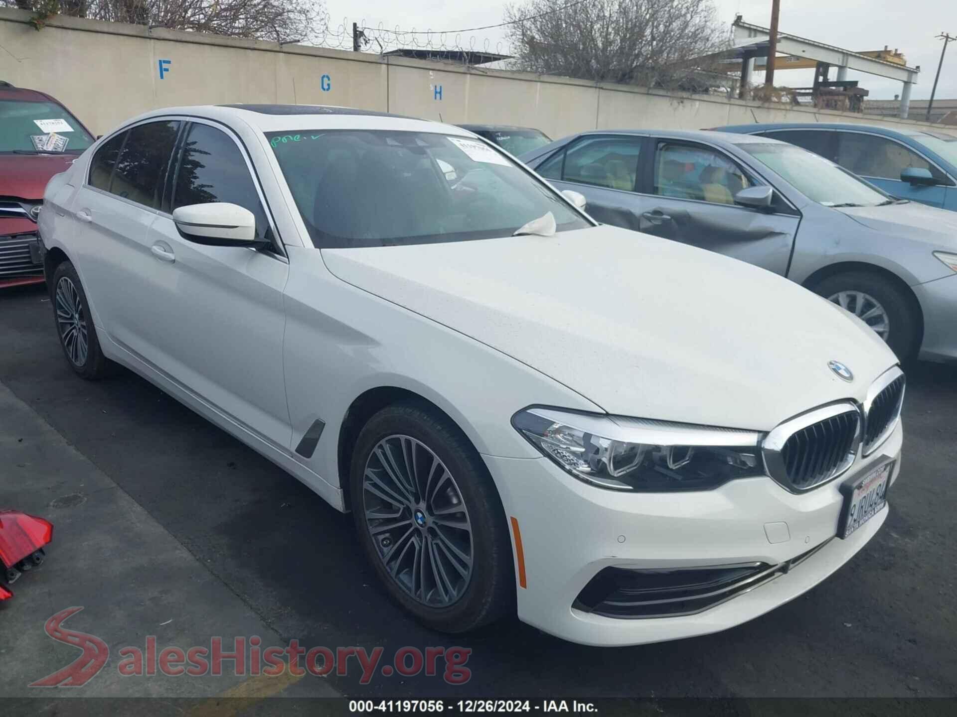 2020 BMW 530I — VIN WBAJR3C05LCE47952