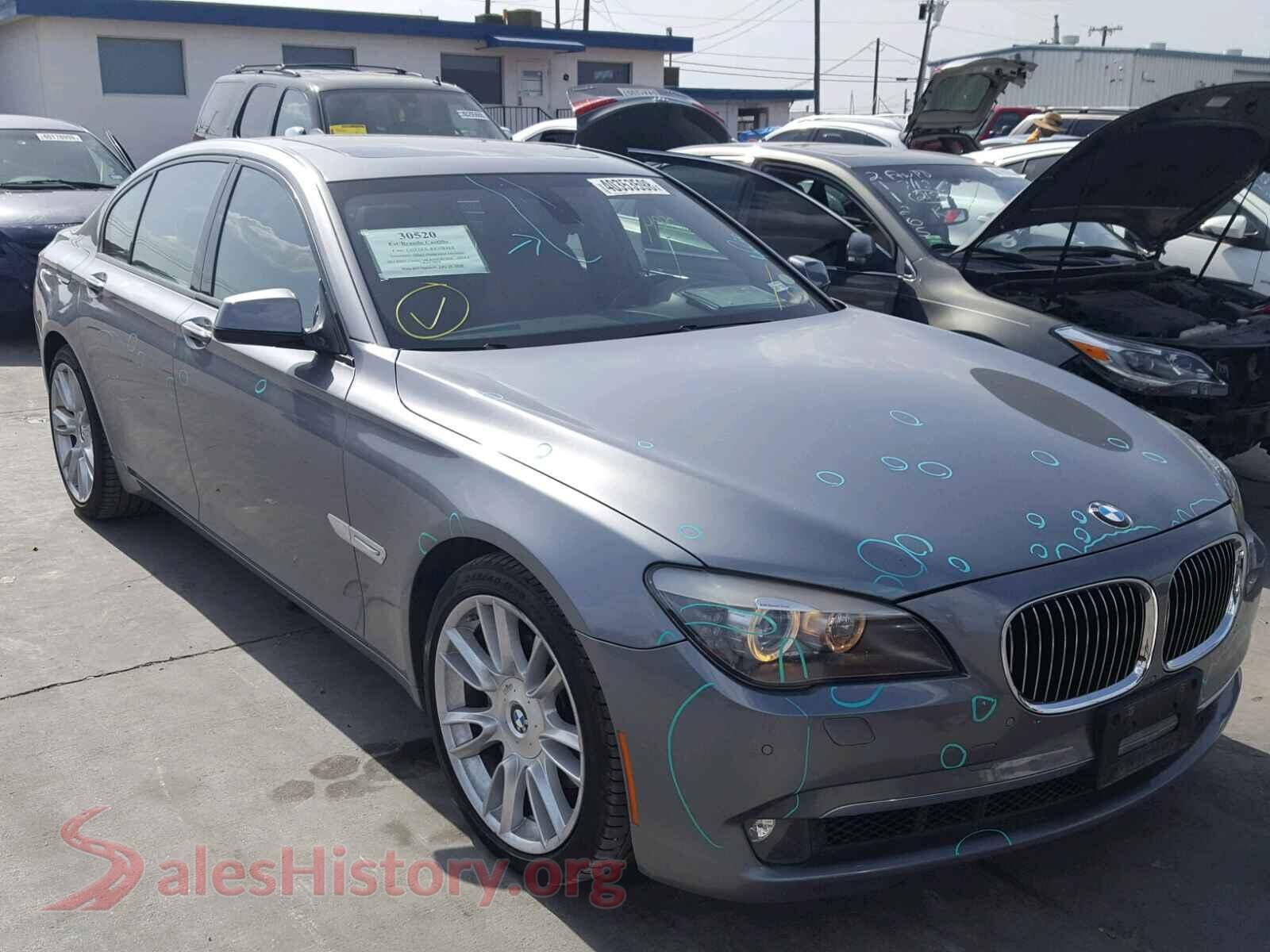 2011 BMW 7 SERIES — VIN WBAKA4C5XBC612693