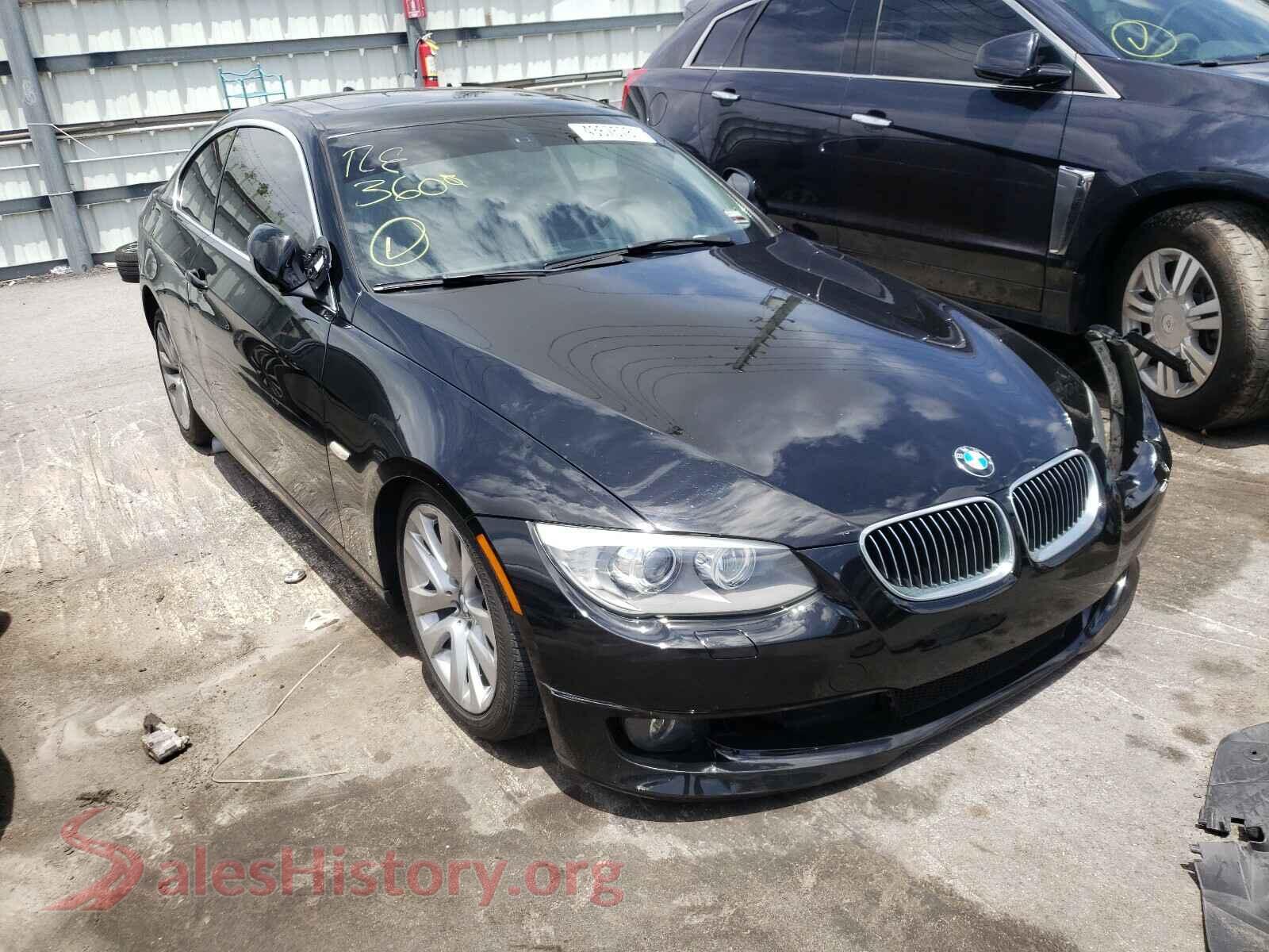 2013 BMW 3 SERIES — VIN WBAKE3C5XDE771915