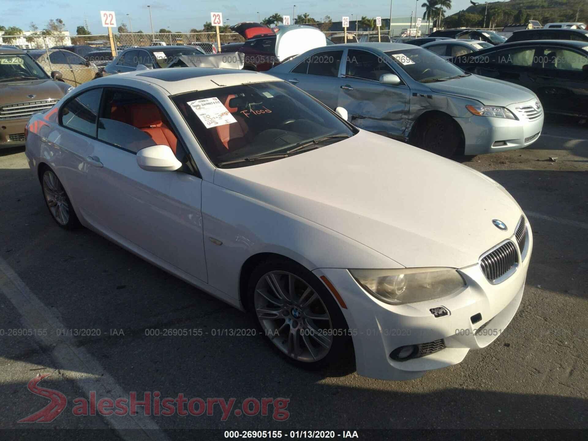 2011 BMW 335 — VIN WBAKG7C52BE262738
