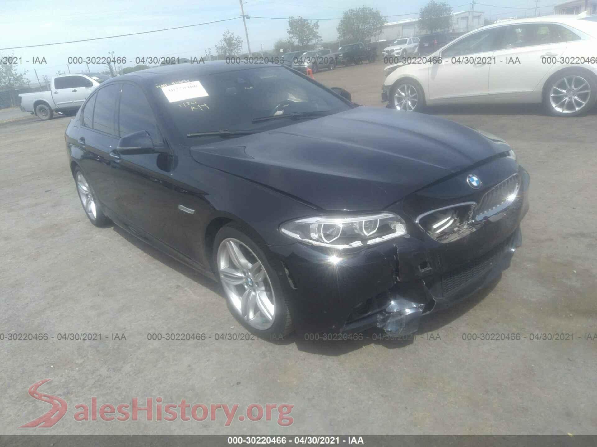 2015 BMW 5 SERIES — VIN WBAKN9C52FD961493
