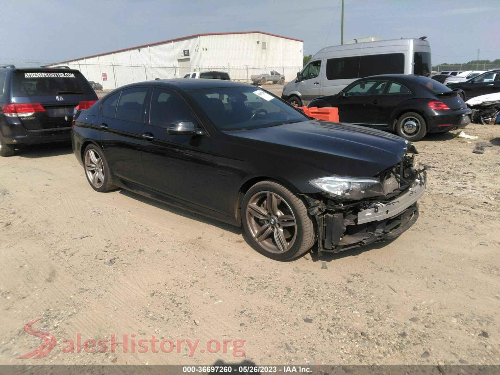 2016 BMW 5 SERIES — VIN WBAKN9C53GD962234