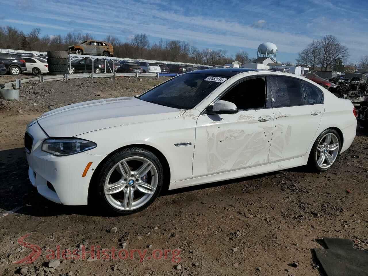 2014 BMW 5 SERIES — VIN WBAKN9C5XED681481