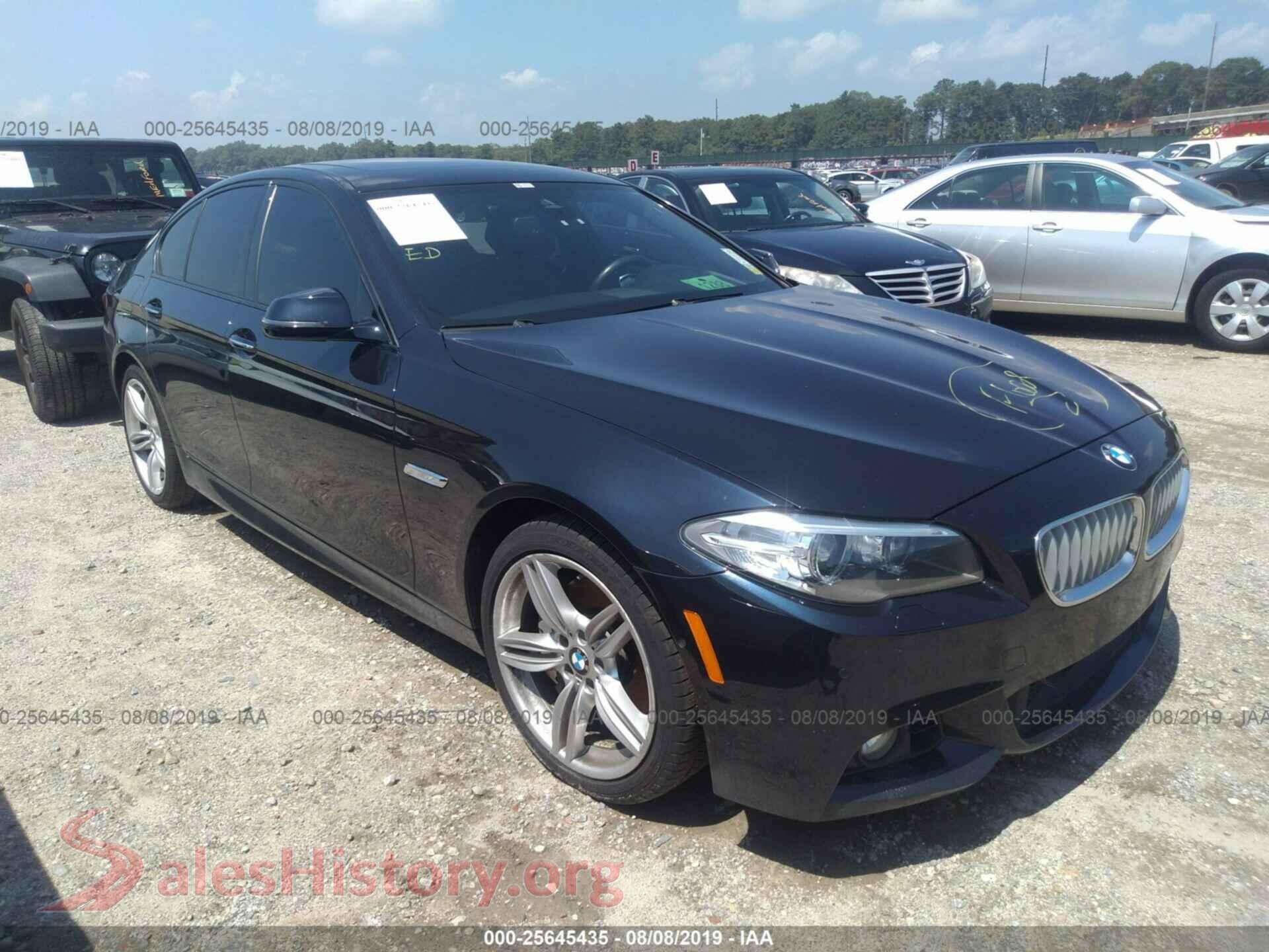 2015 BMW 550 — VIN WBAKP9C55FD979724