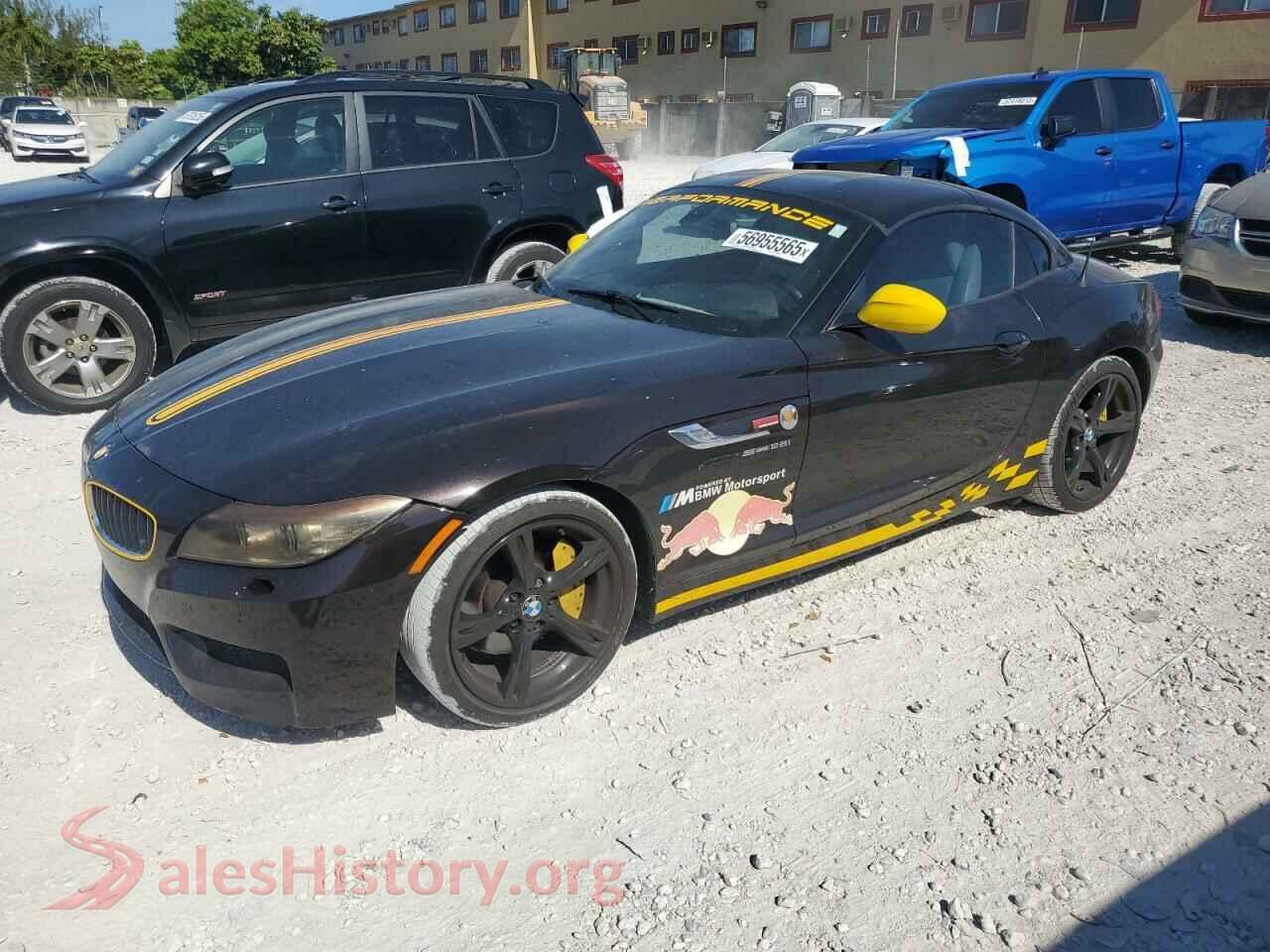 2015 BMW Z4 — VIN WBALL5C58FP557714