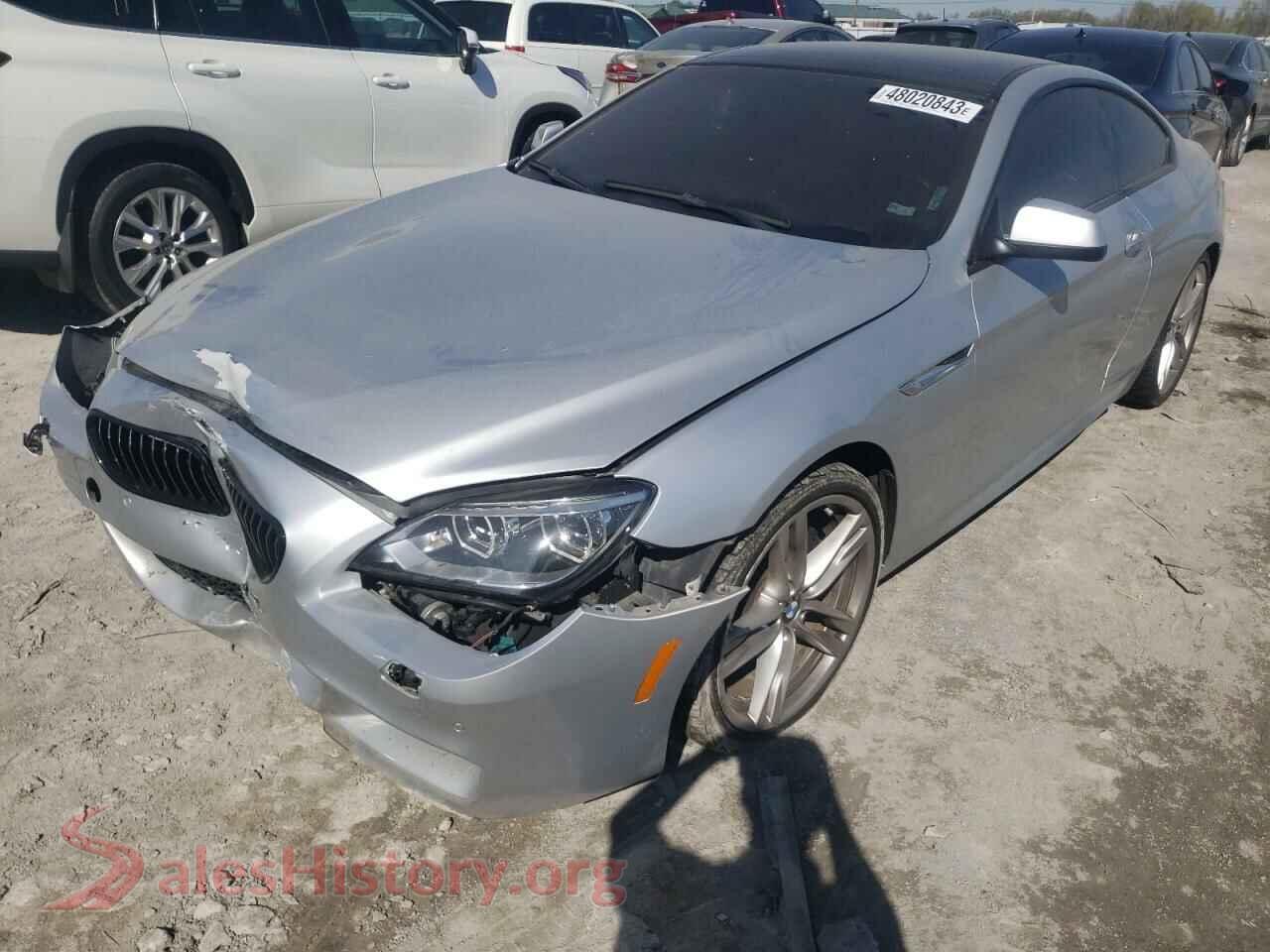 2012 BMW 6 SERIES — VIN WBALX3C55CDV77246