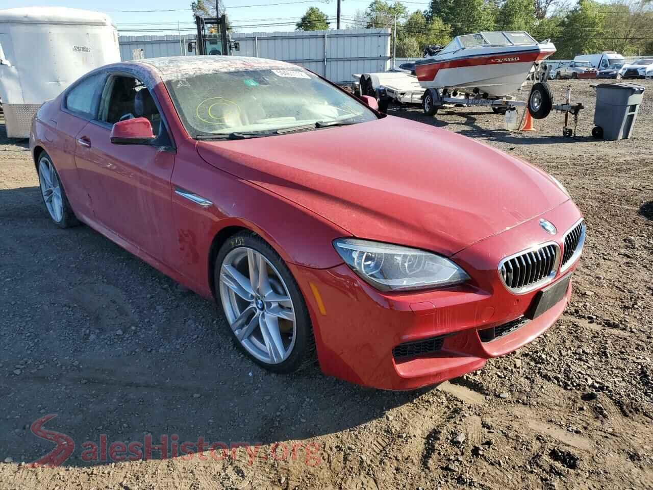 2014 BMW 6 SERIES — VIN WBALY1C56EDZ73447