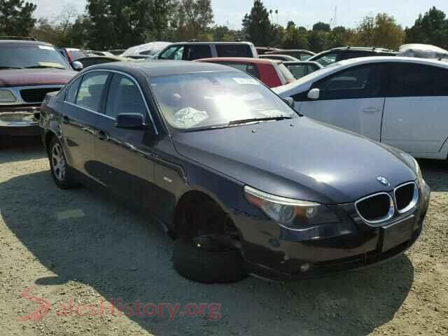 2004 BMW 5 SERIES — VIN WBANA53524B851845