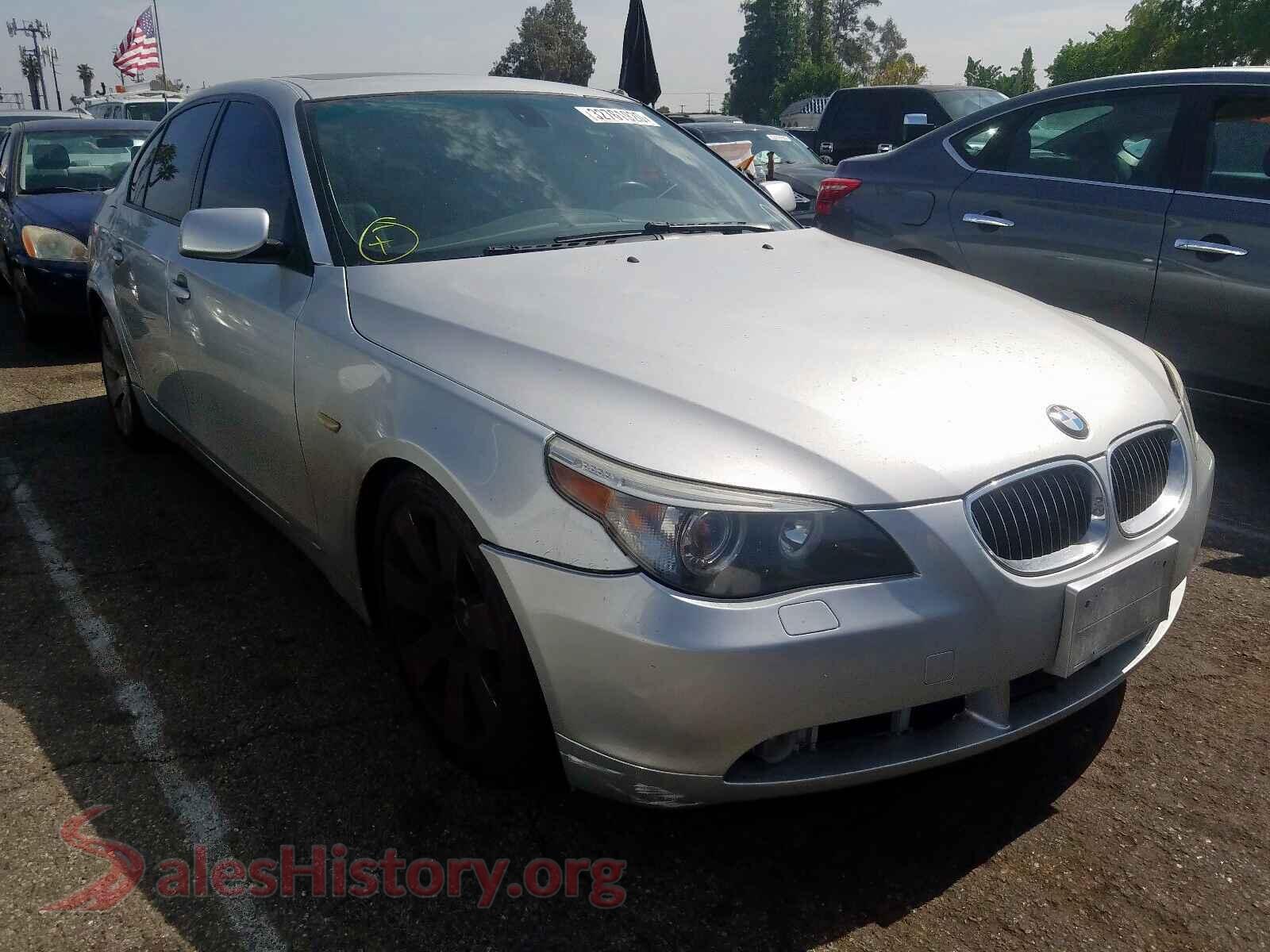 2007 BMW 5 SERIES — VIN WBANE73507CM46596