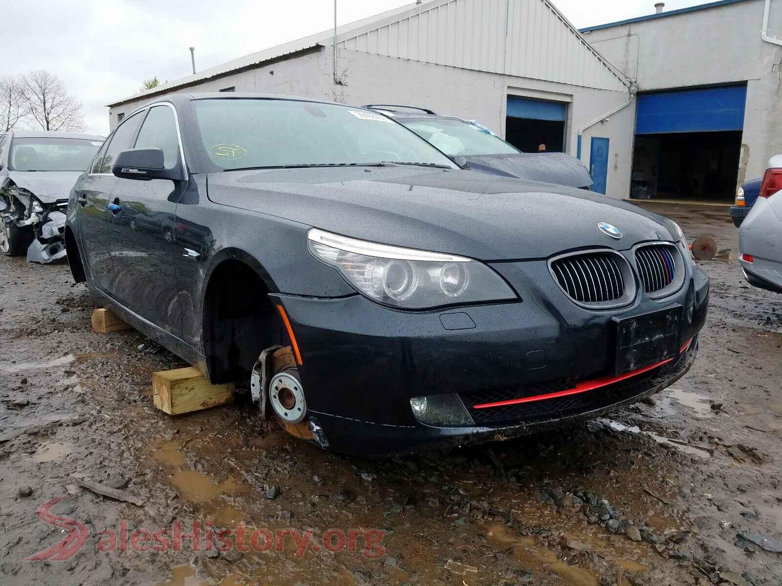 2010 BMW 5 SERIES — VIN WBANU5C59AC363778