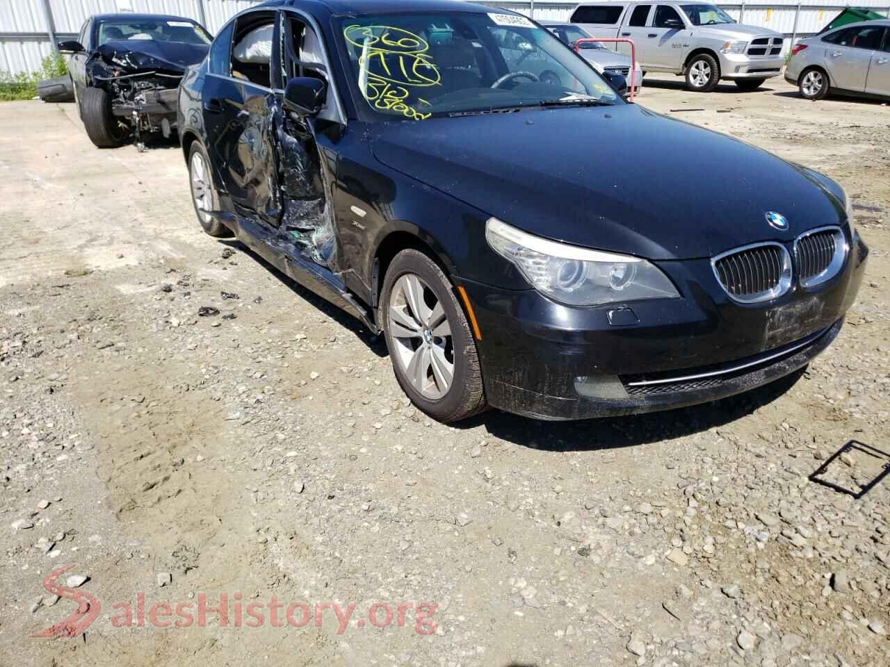 2010 BMW 5 SERIES — VIN WBANV1C55AC389431