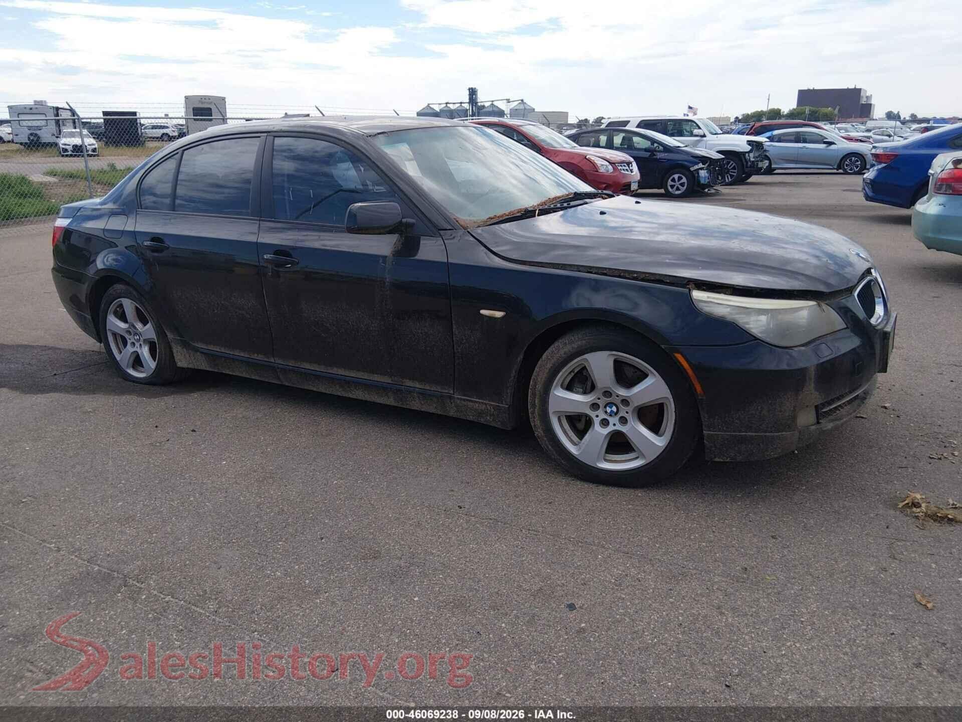 2008 BMW 535XI — VIN WBANV93588CZ68163