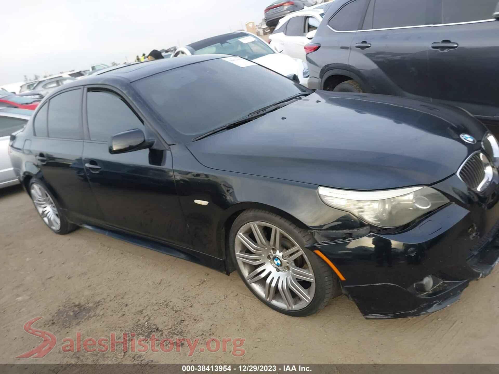 2010 BMW 550I — VIN WBANW5C56ACT56376