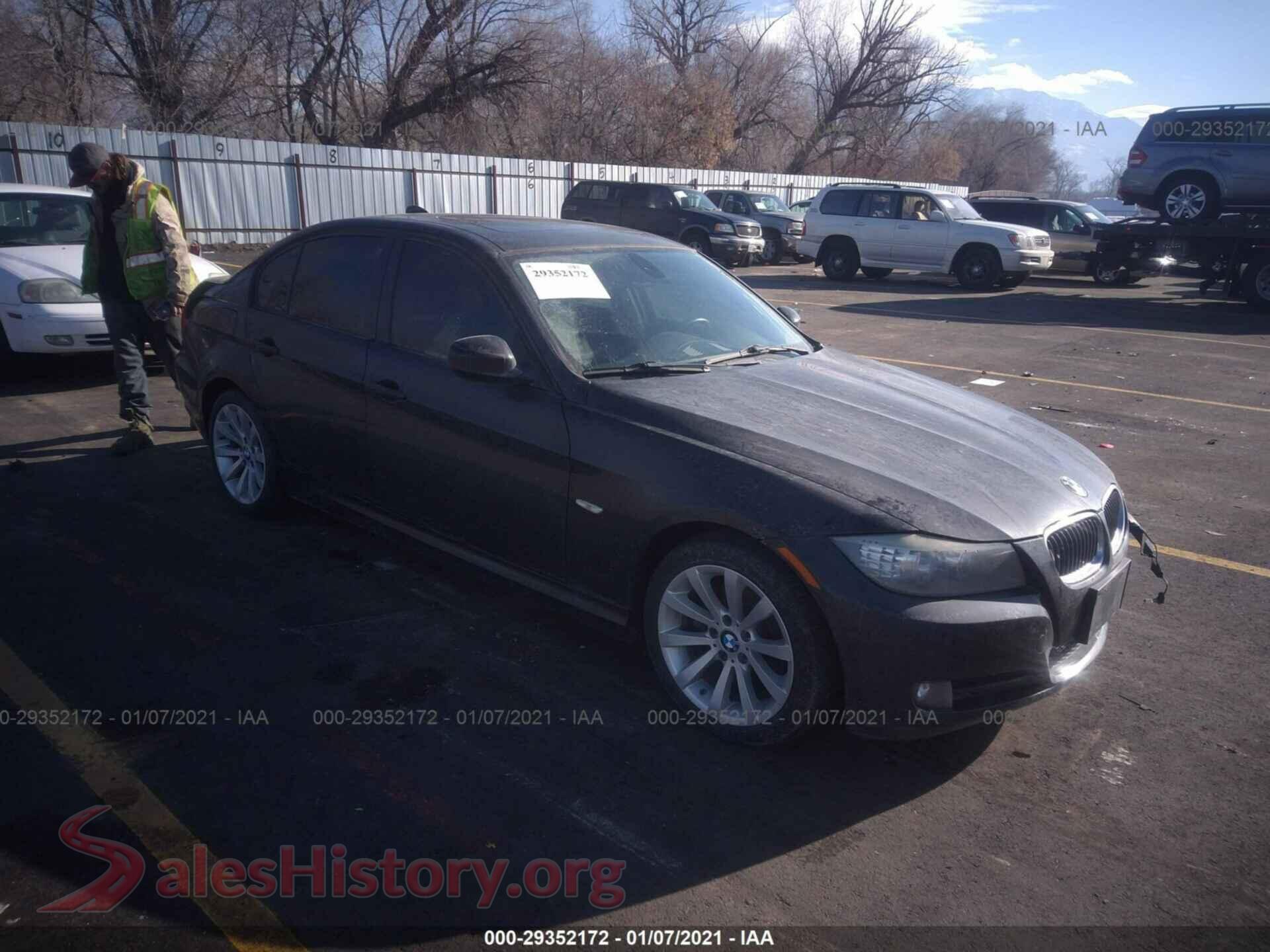 2011 BMW 3 SERIES — VIN WBAPH5C54BA441295