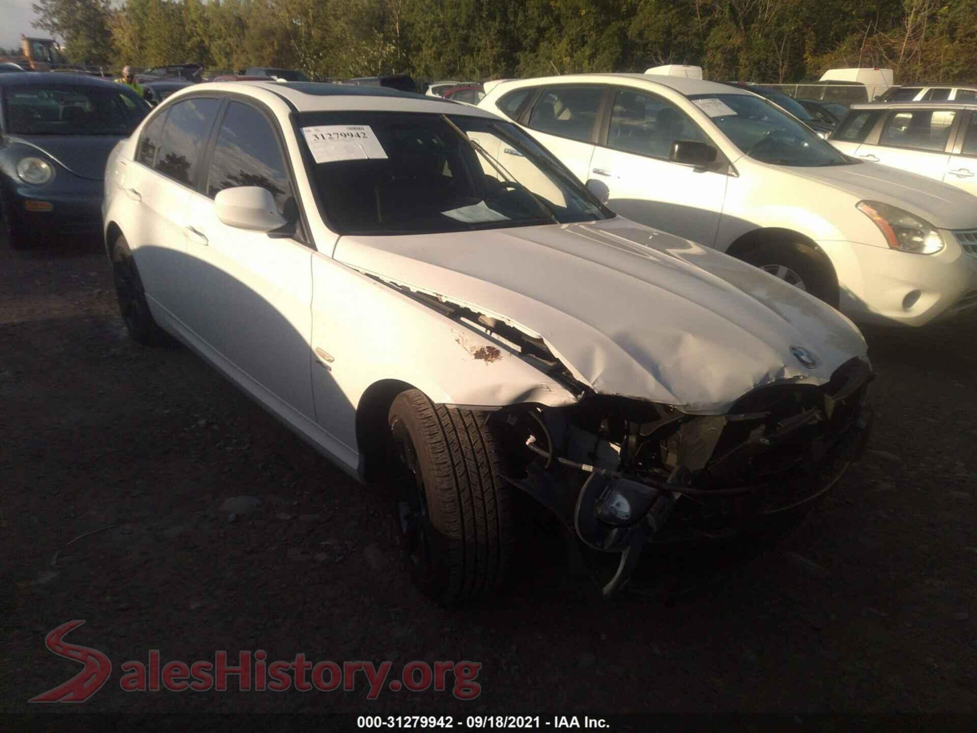 2011 BMW 3 SERIES — VIN WBAPK5C54BF127103