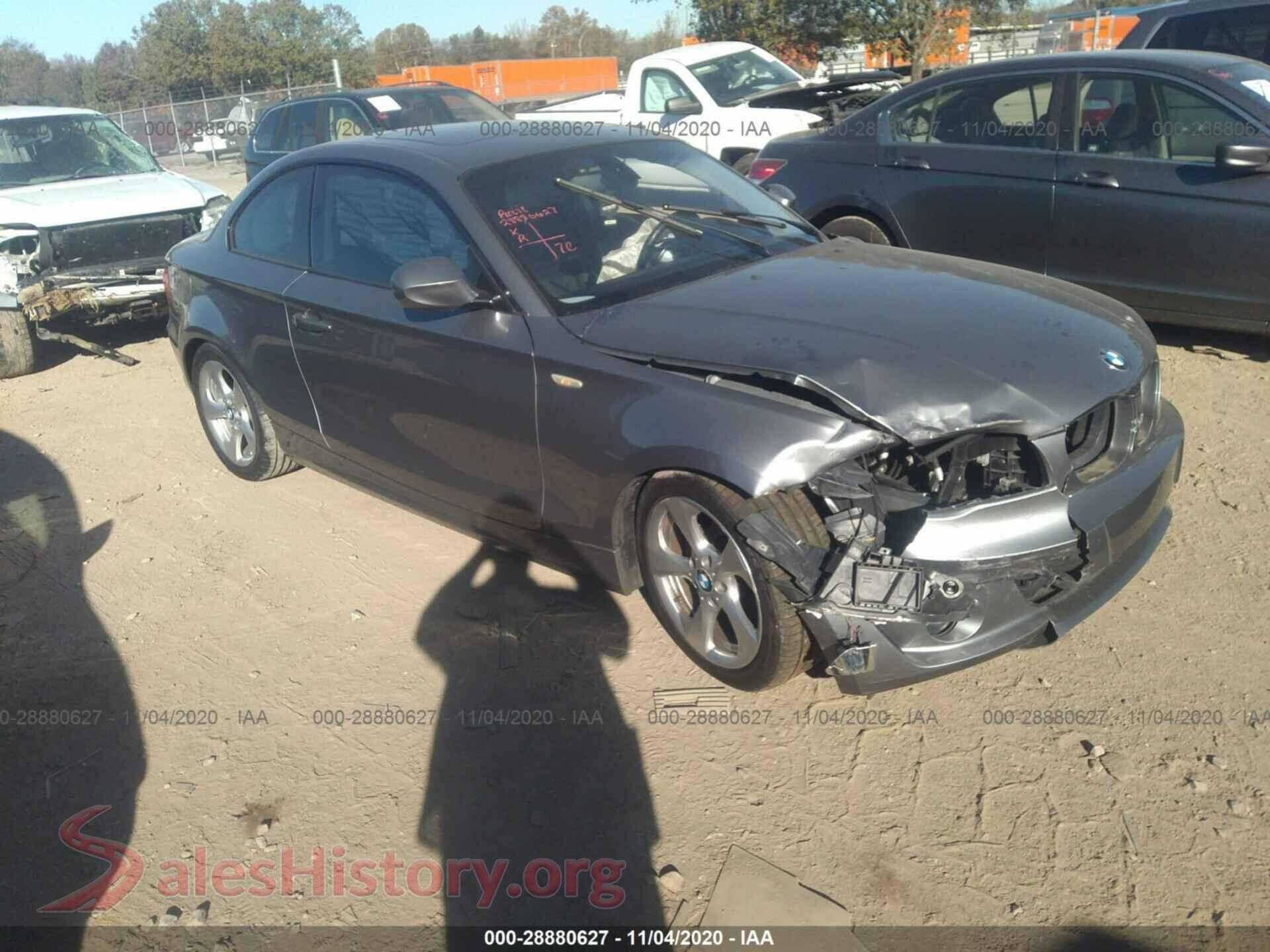 2012 BMW 1 SERIES — VIN WBAUP7C53CVP23231