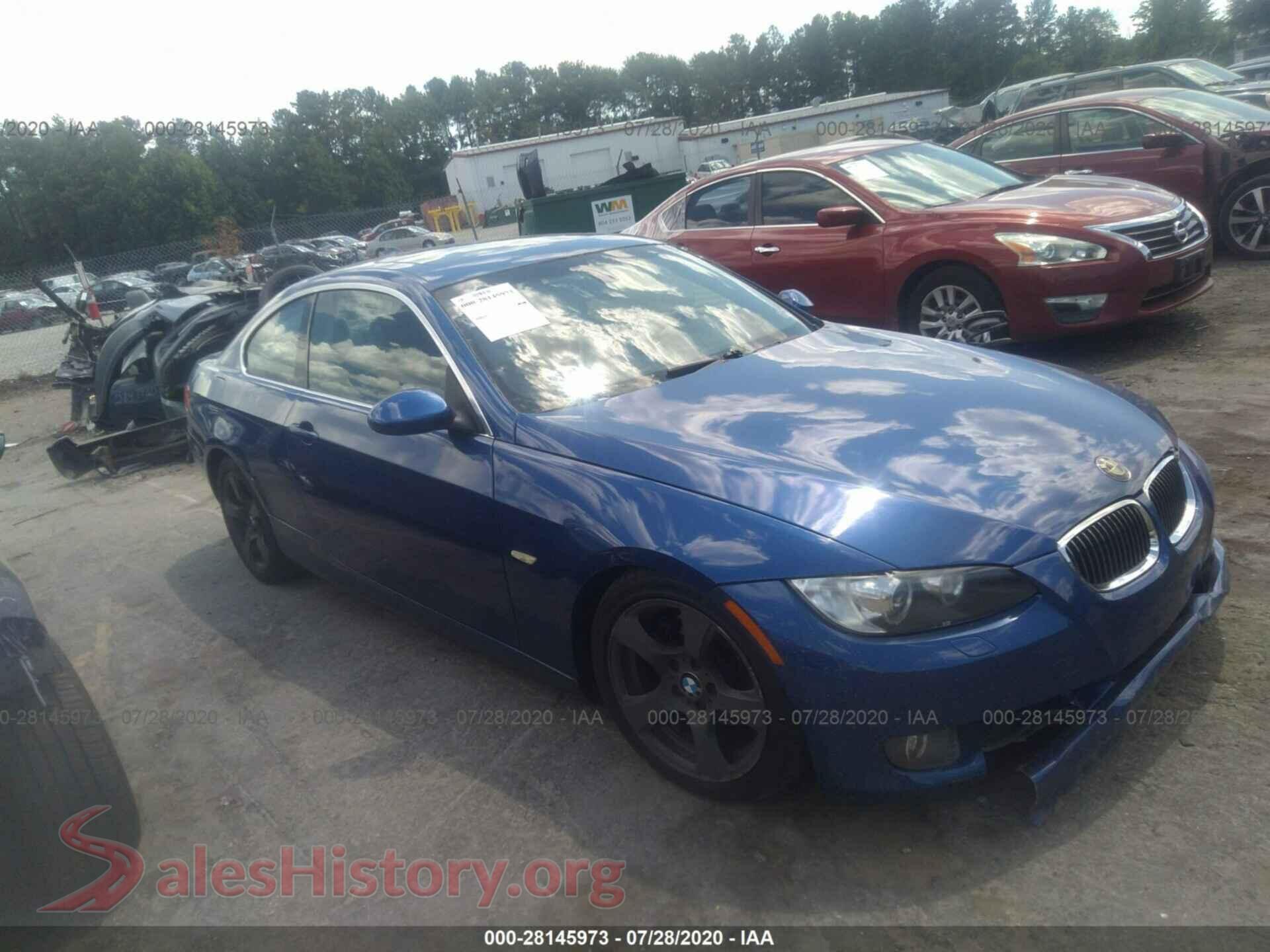 2009 BMW 3 SERIES — VIN WBAWB33569P137068
