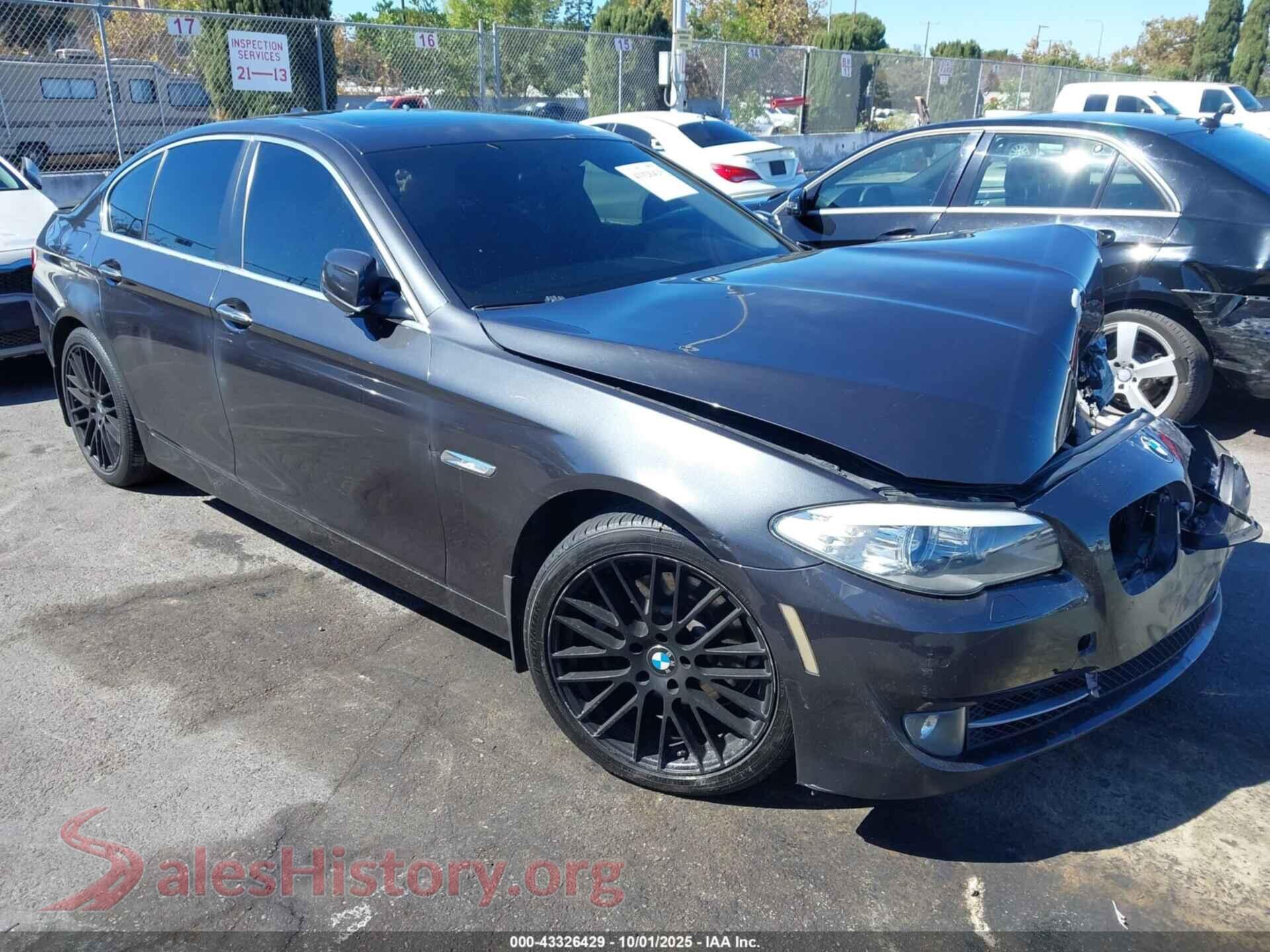 2013 BMW 528I — VIN WBAXG5C52DD233582