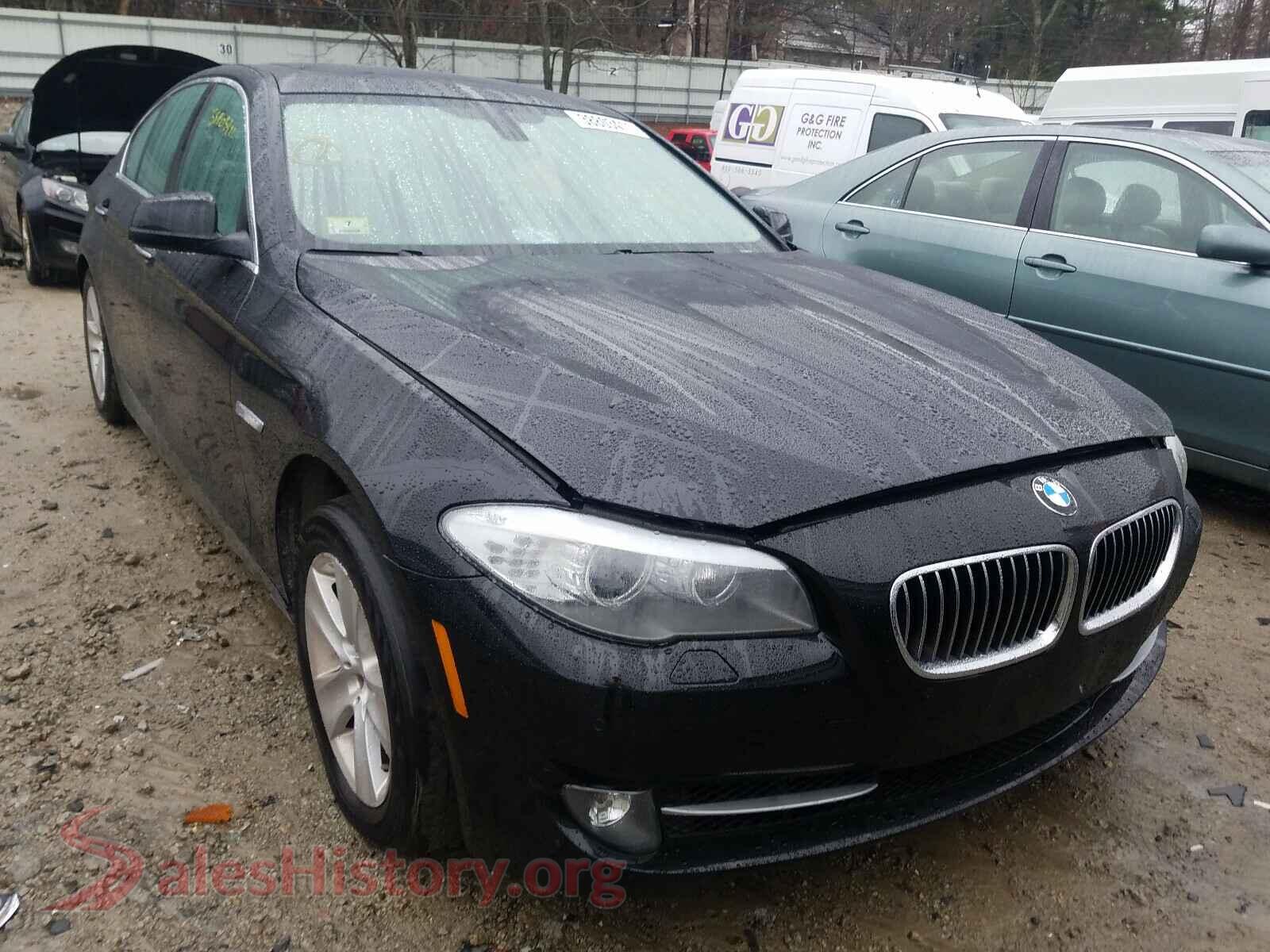 2013 BMW 5 SERIES — VIN WBAXH5C52DD114086