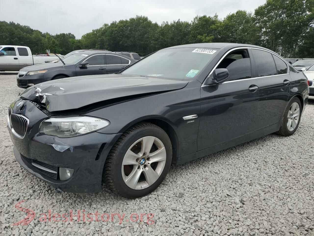 2012 BMW 5 SERIES — VIN WBAXH5C55CDW10580