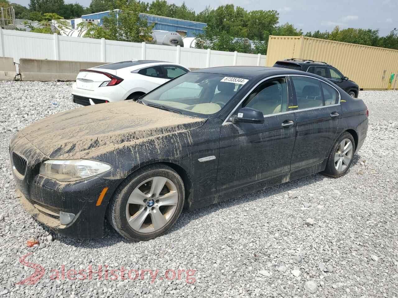 2013 BMW 5 SERIES — VIN WBAXH5C58DD115338