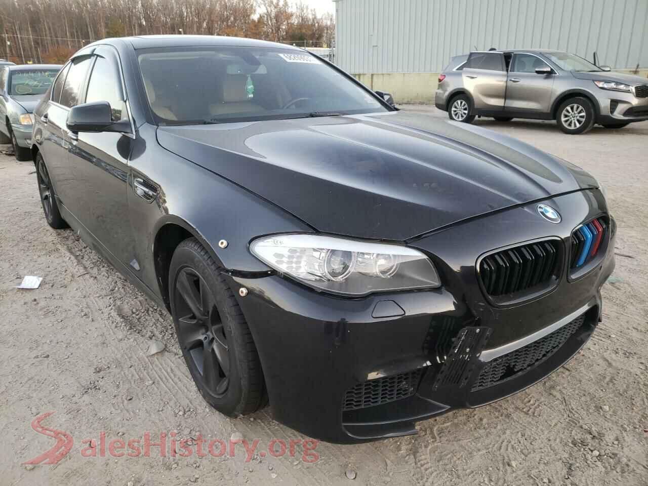 2013 BMW 5 SERIES — VIN WBAXH5C58DDW15970